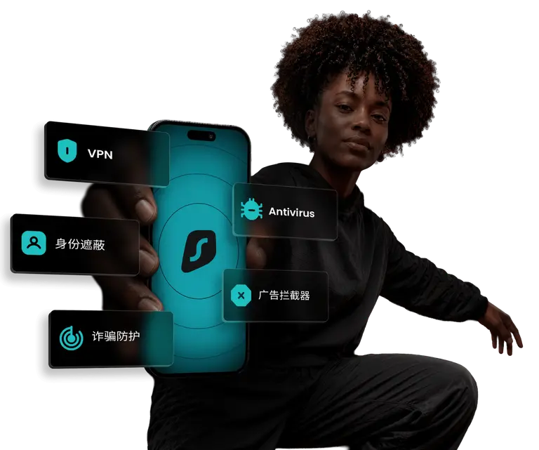 专业级 Surfshark VPN 面板